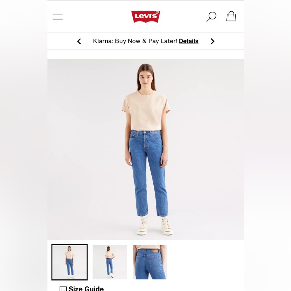 Brand new Levi’s 501s